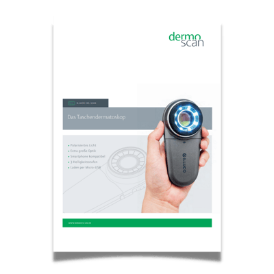 Illuco Dermatoskop Broschüre