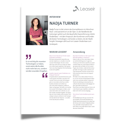 Leaseir Erfahrungsbericht Nadja Turner
