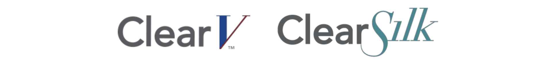 CLearV ClearSilk Logobanner
