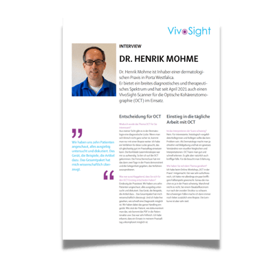 Erfahrungen mit OCT Dr Mohme